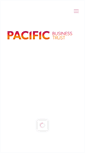 Mobile Screenshot of pacificbusiness.co.nz